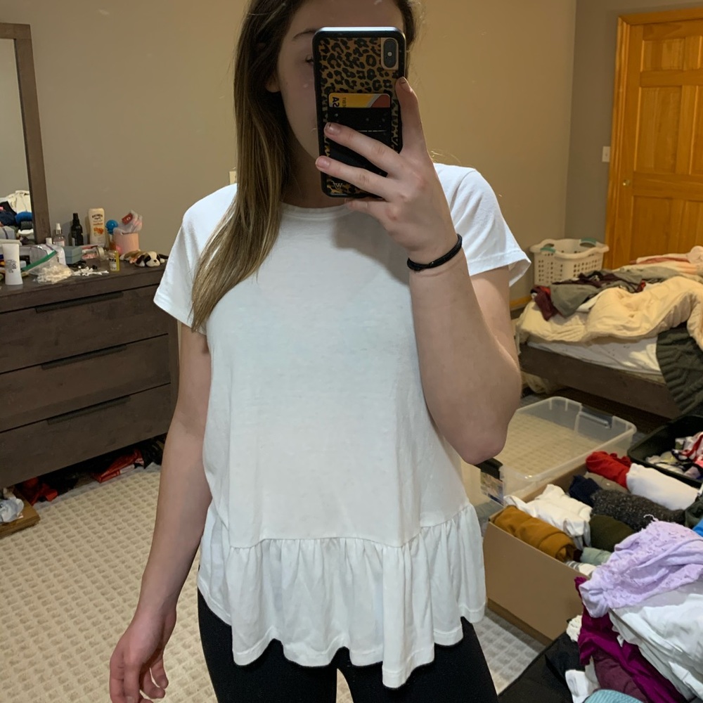 Nordstrom peplum shirt